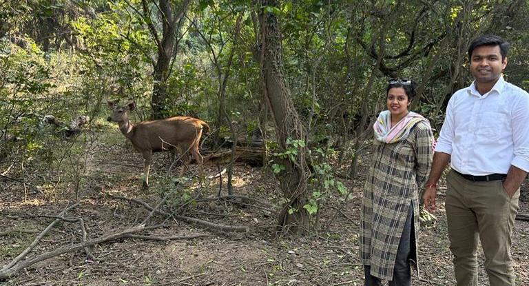 DC Mohali celebrates her birthday in a unique way; Adopts Deer at Chhattbir Zoo for one year