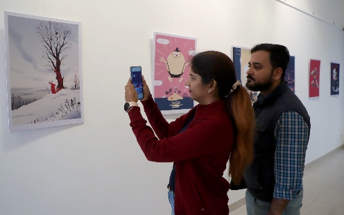Augmented Reality Exhibition gets underway at Alliance Française