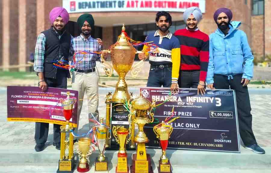 Chandigarh University’s Bhangra team makes mark at national & international competitions, does Punjab & Bhangra proud