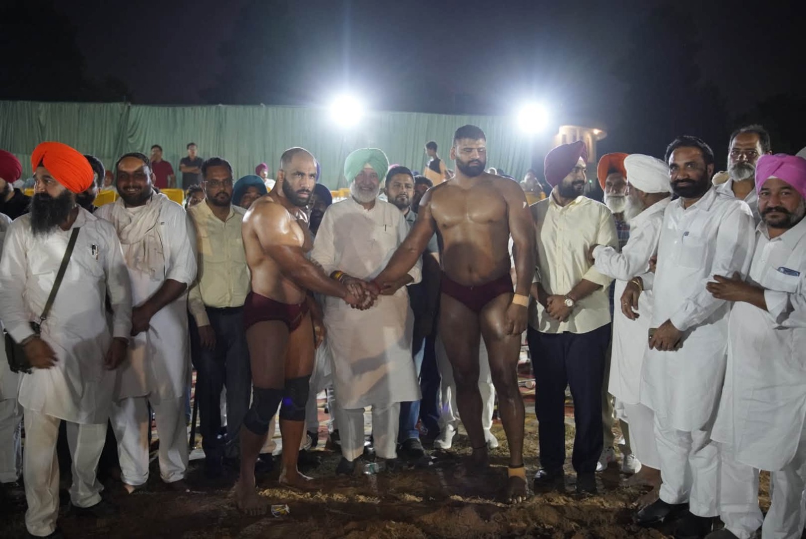 Balbir Singh Sidhu Attends Wrestling Tournament in Village Mataur, Encourages Wrestlers